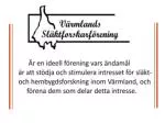 Är en ideell förening vars ändamål - slide 1