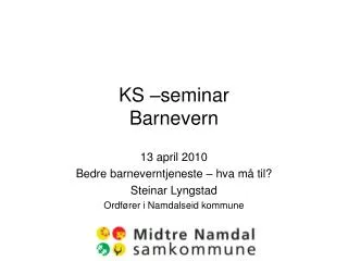 ks seminar barnevern