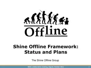 Shine Offline Framework: Status and Plans