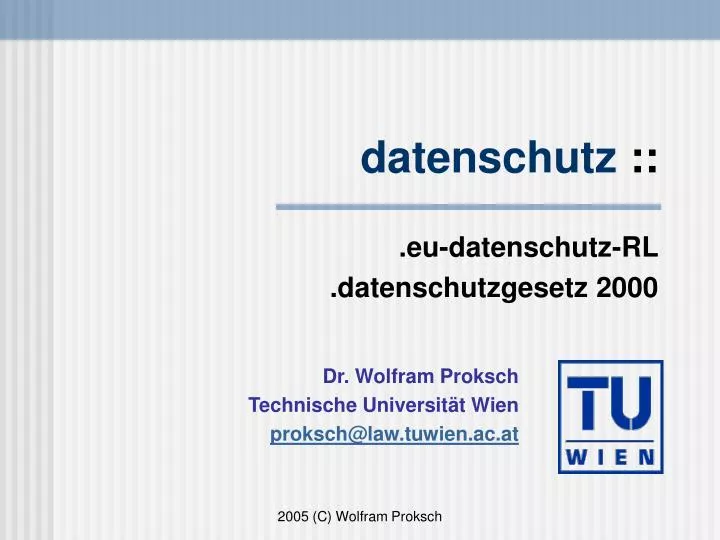 datenschutz eu datenschutz rl datenschutzgesetz 2000