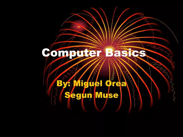 computer basics