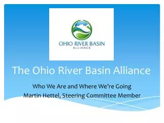 The Ohio River Basin Alliance