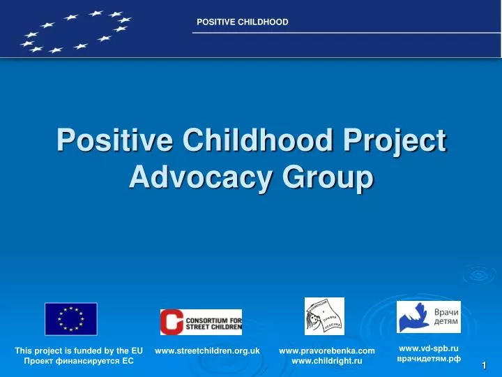positive childhood project advocacy group