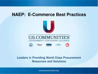 NAEP: E-Commerce Best Practices