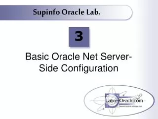 Basic Oracle Net Server-Side Configuration