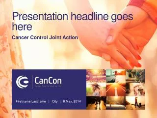 presentation headline goes here