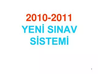 2010 2011 yen sinav s stem