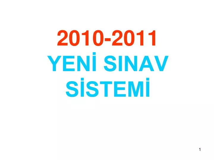 2010 2011 yen sinav s stem