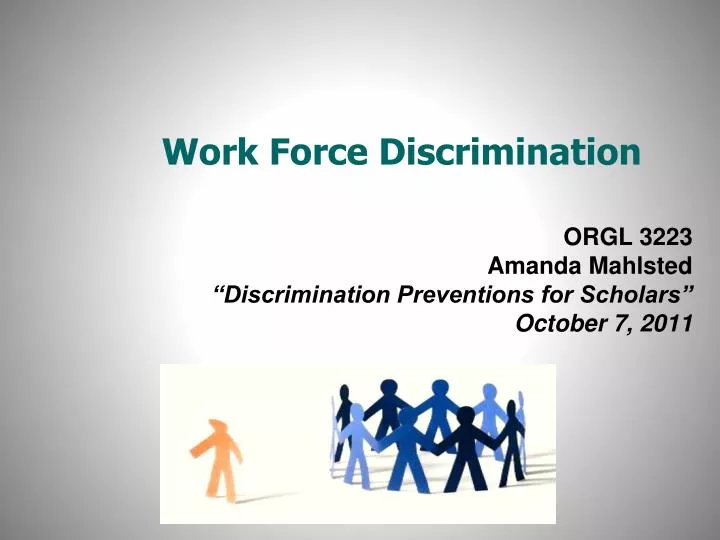 work force discrimination