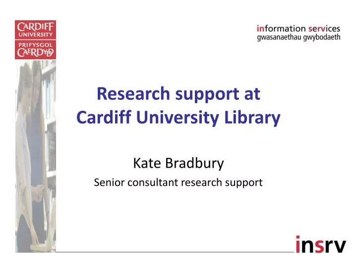 research support at cardiff university library