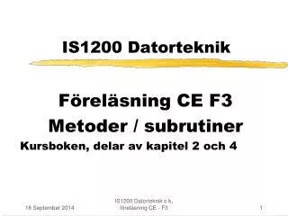 is1200 datorteknik