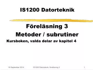 is1200 datorteknik