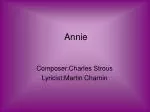 Annie - slide 1