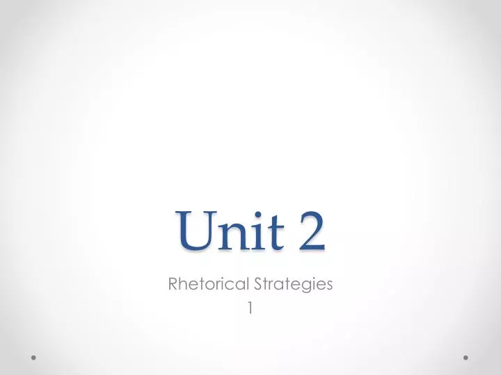 unit 2