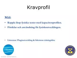 kravprofil