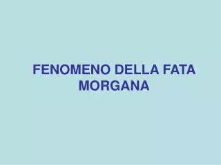 fenomeno della fata morgana