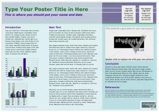 type your poster title in here this is where you should put your name and date