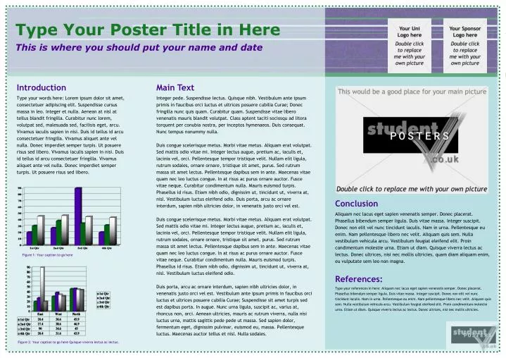 type your poster title in here this is where you should put your name and date