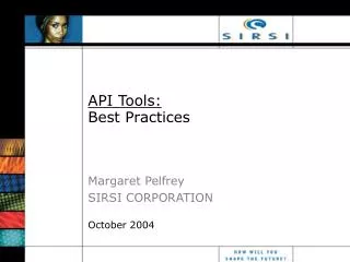 API Tools: Best Practices