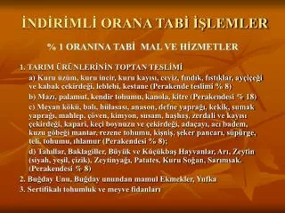 nd r ml orana tab lemler