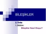 BİLEŞİKLER - slide 1