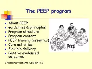 The PEEP program