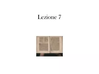 lezione 7