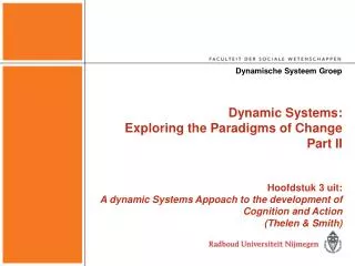 dynamische systeem groep