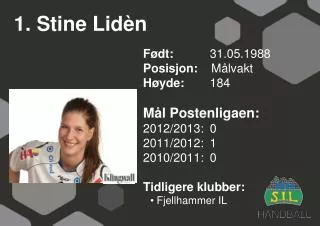 1 stine lid n