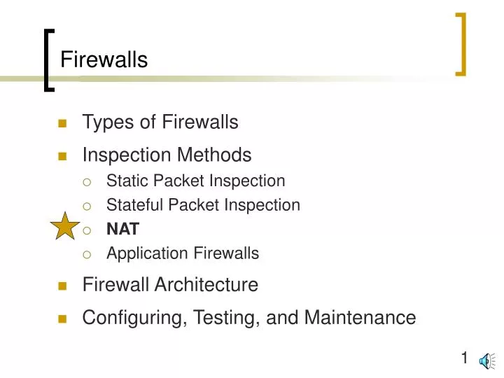 firewalls