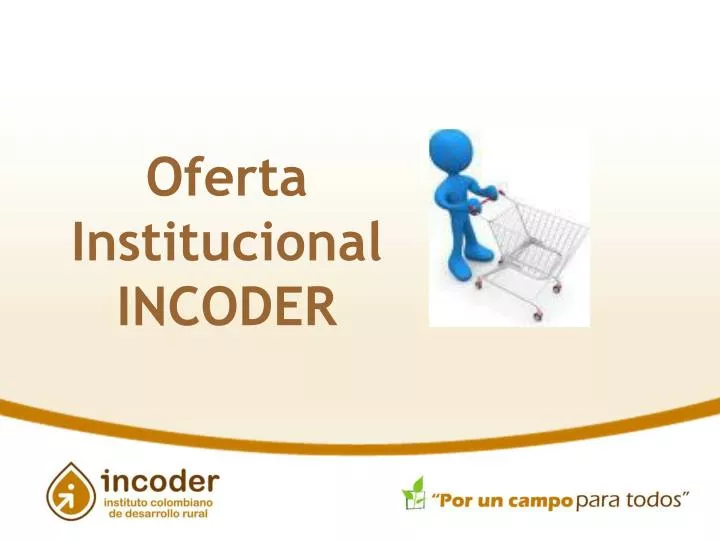 oferta institucional incoder