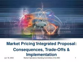 Market Pricing Integrated Proposal: Consequences, Trade-Offs &amp; Implementation