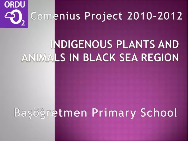 indigenous plants and animals in black sea region