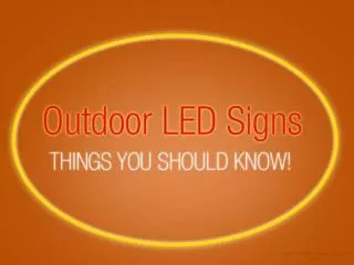 Outdoor LED Sign Company in Kansas City – Things to Know!