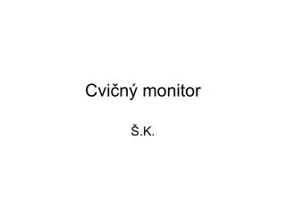 cvi n monitor