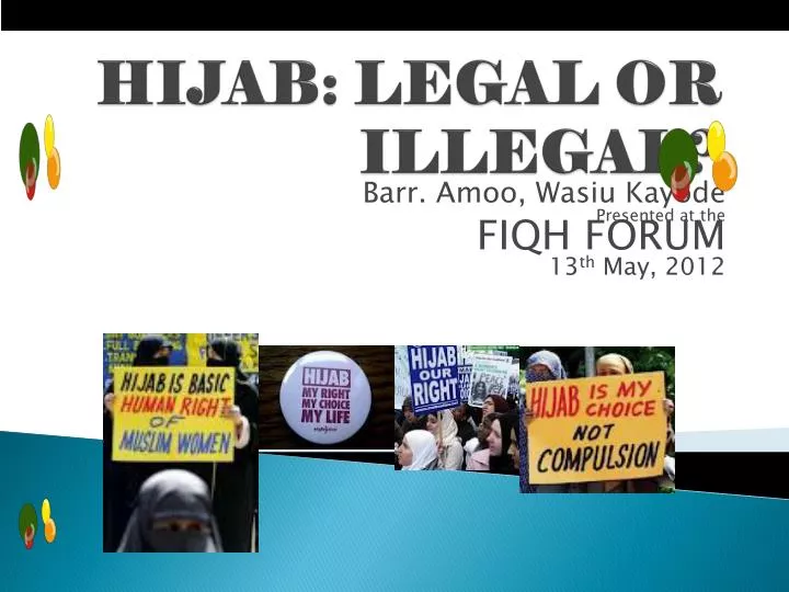 hijab legal or illegal