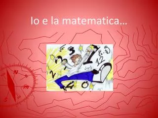 io e la matematica