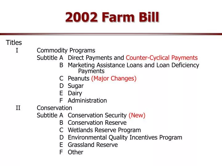 2002 farm bill