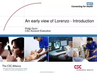 An early view of Lorenzo - Introduction