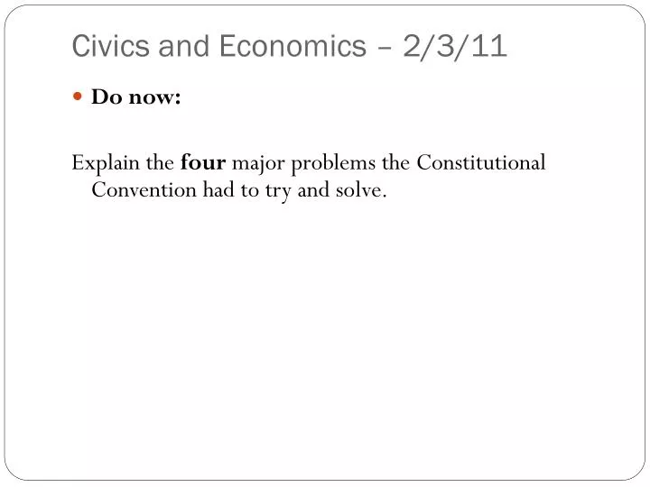 civics and economics 2 3 11