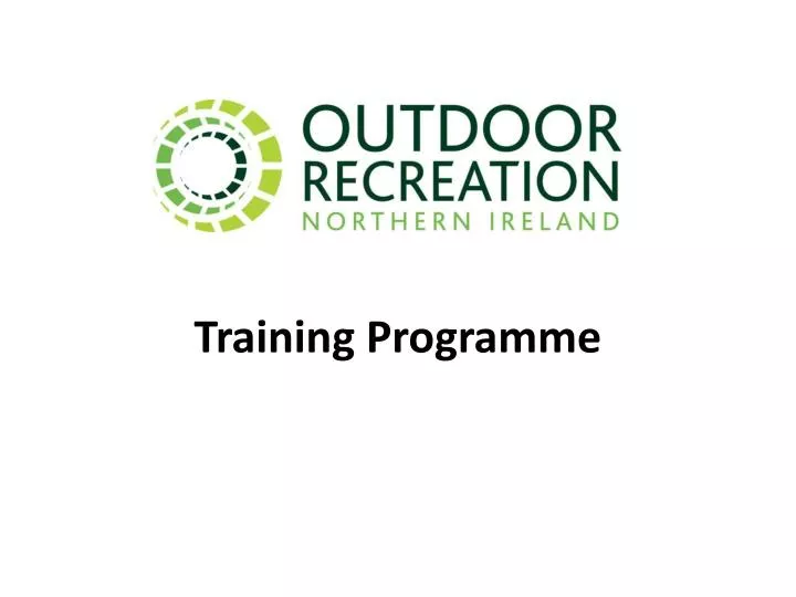 training programme