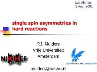 single spin asymmetries in hard reactions