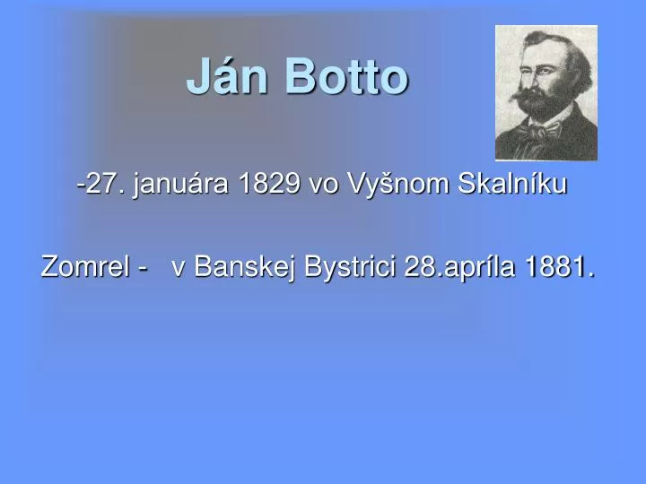 27 janu ra 1829 vo vy nom skaln ku zomrel v banskej bystrici 28 apr la 1881