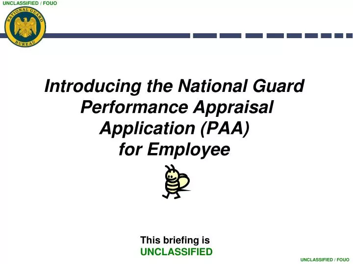 introducing the national guard performance appraisal application paa for employee