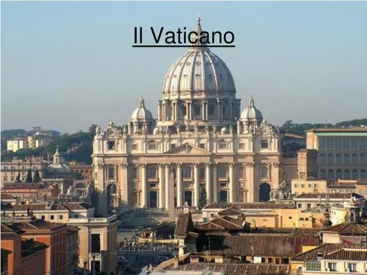 il vaticano