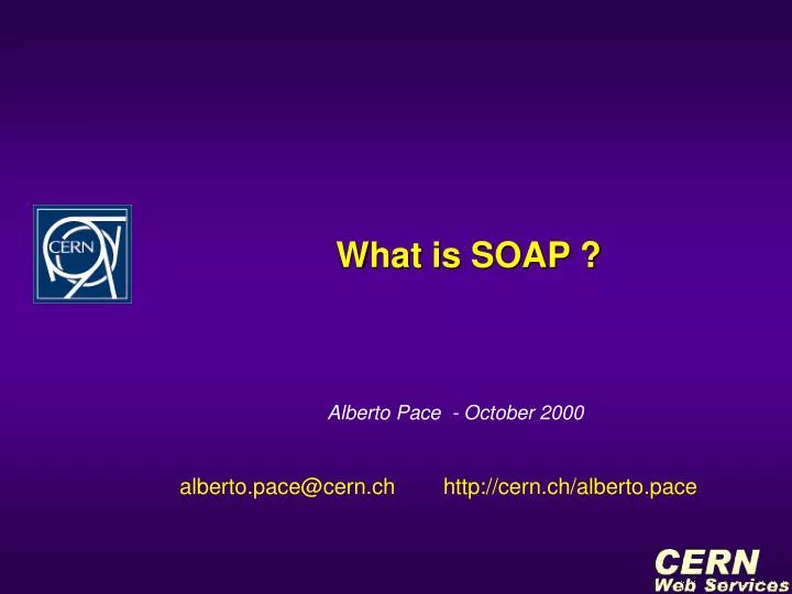 what is soap