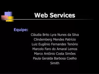 web services