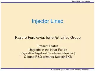 Injector Linac