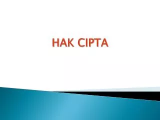hak cipta