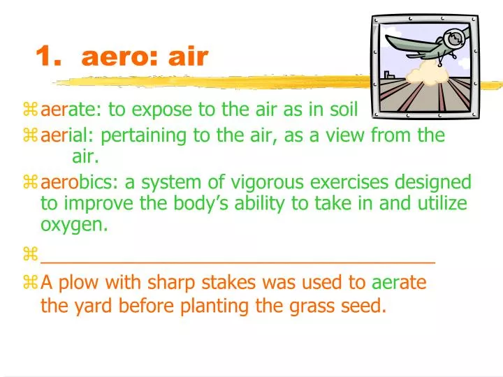 1 aero air